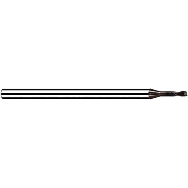 Fraisa - 1.5mm, 1.8mm LOC, 50mm OAL, 2 Flute Solid Carbide Square End Mill - Apex Tool & Supply