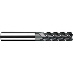 Fraisa - 1/4, 1-1/4" LOC, 1/4" Shank Diam, 4" OAL, 4 Flute Solid Carbide Square End Mill - Apex Tool & Supply