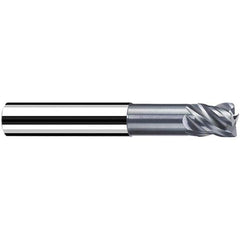 Fraisa - 12mm Diam 4 Flute Solid Carbide 1mm Corner Radius End Mill - Apex Tool & Supply