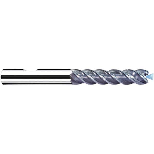 Fraisa - 16mm Diam 4 Flute Solid Carbide 0.2mm Corner Radius End Mill - Apex Tool & Supply