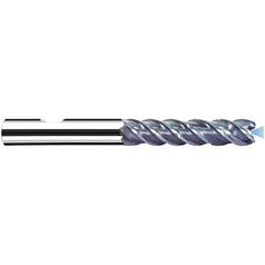 Fraisa - 12mm Diam 4 Flute Solid Carbide 0.2mm Corner Radius End Mill - Apex Tool & Supply