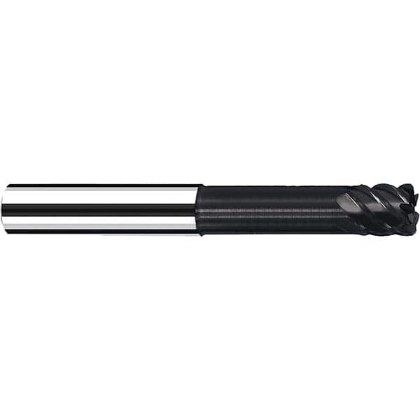 Fraisa - 3/16" Diam 4 Flute Solid Carbide 0.03" Corner Radius End Mill - Apex Tool & Supply