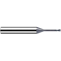 Fraisa - 0.4mm, 6mm LOC, 57mm OAL, 2 Flute Solid Carbide Square End Mill - Apex Tool & Supply