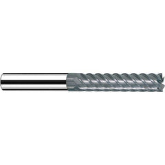Fraisa - 3/4, 3-1/2" LOC, 3/4" Shank Diam, 6" OAL, 10 Flute Solid Carbide Square End Mill - Apex Tool & Supply