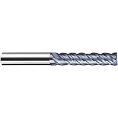 Fraisa - 1, 4" LOC, 1" Shank Diam, 7" OAL, 4 Flute Solid Carbide Square End Mill - Apex Tool & Supply