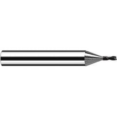 Fraisa - 6mm Diam 2 Flute Solid Carbide 0.2mm Corner Radius End Mill - Apex Tool & Supply