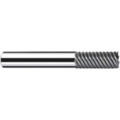 Fraisa - 10mm, 22mm LOC, 72mm OAL, 7 Flute Solid Carbide Square End Mill - Apex Tool & Supply