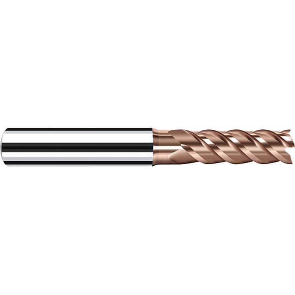Fraisa - 3/8" Diam 4 Flute Solid Carbide 0.008" Corner Radius End Mill - Apex Tool & Supply