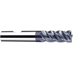 Fraisa - 6mm, 12mm LOC, 57mm OAL, 4 Flute Solid Carbide Square End Mill - Apex Tool & Supply