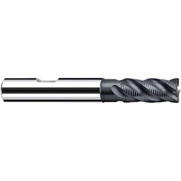 Fraisa - 10mm, 22mm LOC, 72mm OAL, 4 Flute Solid Carbide Square End Mill - Apex Tool & Supply