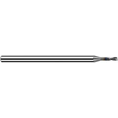 Fraisa - 3mm Diam 2 Flute Solid Carbide 0.2mm Corner Radius End Mill - Apex Tool & Supply