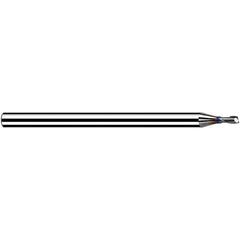 Fraisa - 3mm Diam 2 Flute Solid Carbide 0.2mm Corner Radius End Mill - Apex Tool & Supply