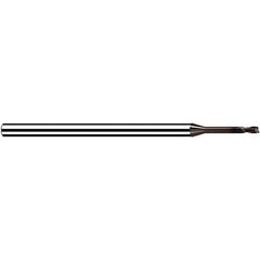 Fraisa - 3mm Diam 2 Flute Solid Carbide 0.2mm Corner Radius End Mill - Apex Tool & Supply