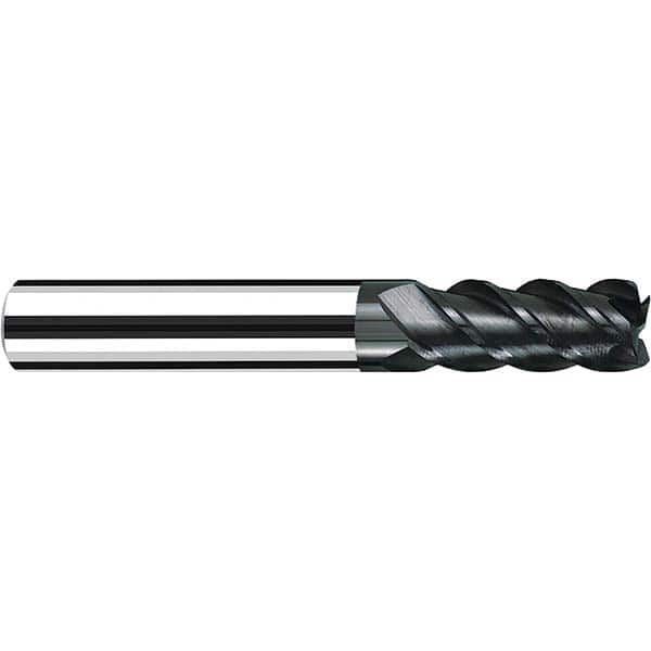 Fraisa - 1/2, 1-1/4" LOC, 1/2" Shank Diam, 3-1/4" OAL, 4 Flute Solid Carbide Square End Mill - Apex Tool & Supply