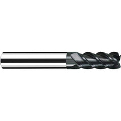 Fraisa - 1/4, 3/4" LOC, 1/4" Shank Diam, 2-1/2" OAL, 4 Flute Solid Carbide Square End Mill - Apex Tool & Supply