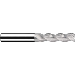 Fraisa - 5/16, 15/16" LOC, 5/16" Shank Diam, 2-1/2" OAL, 3 Flute Solid Carbide Square End Mill - Apex Tool & Supply