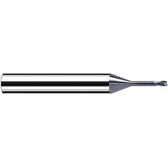 Fraisa - 0.6mm, 6mm LOC, 57mm OAL, 2 Flute Solid Carbide Square End Mill - Apex Tool & Supply
