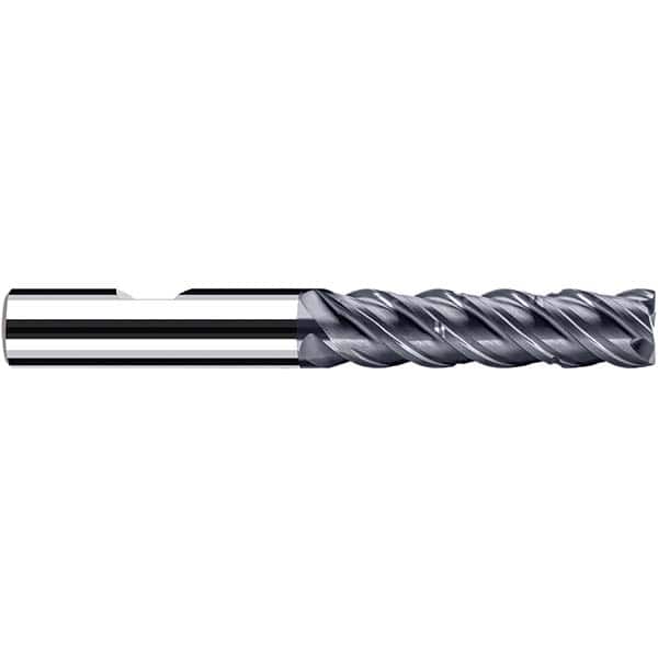 Fraisa - 5mm, 16mm LOC, 63mm OAL, 4 Flute Solid Carbide Square End Mill - Apex Tool & Supply