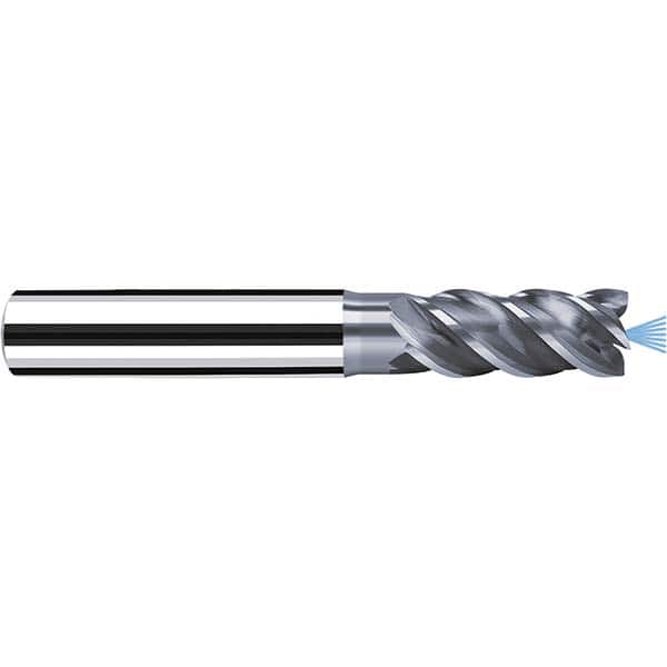 Fraisa - 5/16" Diam 4 Flute Solid Carbide 0.006" Corner Radius End Mill - Apex Tool & Supply