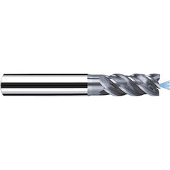 Fraisa - 1/4" Diam 4 Flute Solid Carbide 0.006" Corner Radius End Mill - Apex Tool & Supply