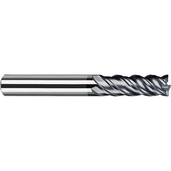 Fraisa - 3/8, 1-1/8" LOC, 3/8" Shank Diam, 3" OAL, 4 Flute Solid Carbide Square End Mill - Apex Tool & Supply
