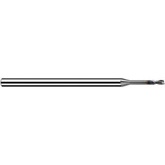 Fraisa - 3mm Diam 2 Flute Solid Carbide 0.2mm Corner Radius End Mill - Apex Tool & Supply