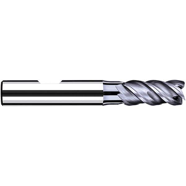 Fraisa - 16mm Diam 4 Flute Solid Carbide 0.2mm Corner Radius End Mill - Apex Tool & Supply