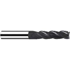 Fraisa - 2mm Diam 3 Flute Solid Carbide 0.15mm Corner Radius End Mill - Apex Tool & Supply