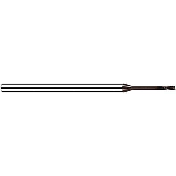 Fraisa - 3mm, 3.6mm LOC, 60mm OAL, 2 Flute Solid Carbide Square End Mill - Apex Tool & Supply