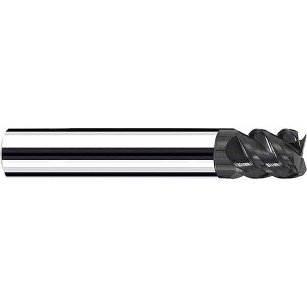 Fraisa - 1/4, 5/16" LOC, 1/4" Shank Diam, 2-1/2" OAL, 4 Flute Solid Carbide Square End Mill - Apex Tool & Supply