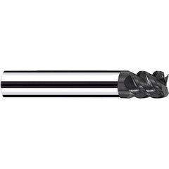 Fraisa - 1/4, 5/16" LOC, 1/4" Shank Diam, 2-1/2" OAL, 4 Flute Solid Carbide Square End Mill - Apex Tool & Supply