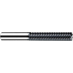 Fraisa - 5/8, 3-1/4" LOC, 5/8" Shank Diam, 5-3/4" OAL, 7 Flute Solid Carbide Square End Mill - Apex Tool & Supply