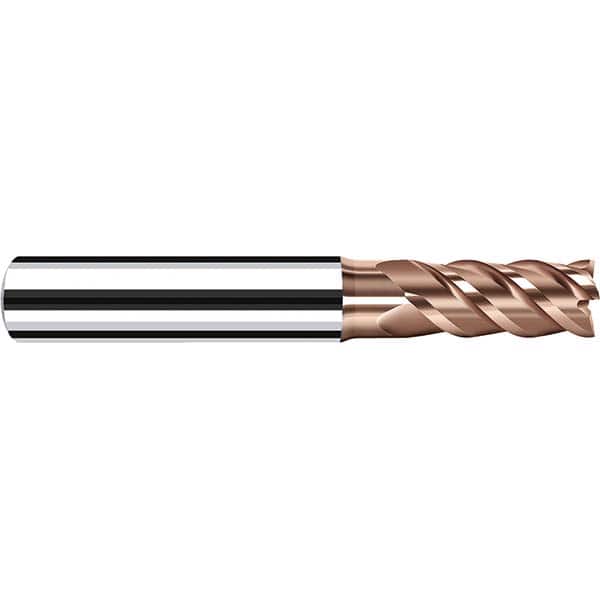 Fraisa - 1/8" Diam 4 Flute Solid Carbide 0.004" Corner Radius End Mill - Apex Tool & Supply