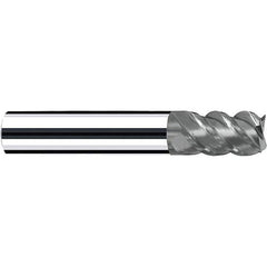 Fraisa - 3/8, 1/2" LOC, 3/8" Shank Diam, 2" OAL, 4 Flute Solid Carbide Square End Mill - Apex Tool & Supply