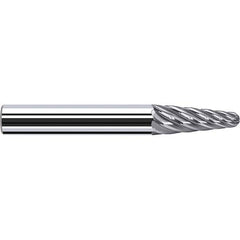 Fraisa - 8 Flute Solid Carbide Circle Segment Taper Form End Mill - Apex Tool & Supply