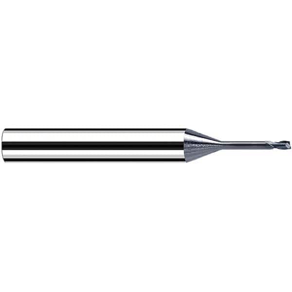 Fraisa - 2mm, 6mm LOC, 66mm OAL, 2 Flute Solid Carbide Square End Mill - Apex Tool & Supply