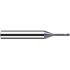Fraisa - 0.5mm, 6mm LOC, 57mm OAL, 2 Flute Solid Carbide Square End Mill - Apex Tool & Supply