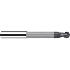 Fraisa - 8mm Diam, 9mm LOC, 2 Flute Solid Carbide Ball End Mill - Apex Tool & Supply