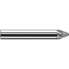 Fraisa - 8 Flute Solid Carbide Circle Segment Taper Form End Mill - Apex Tool & Supply