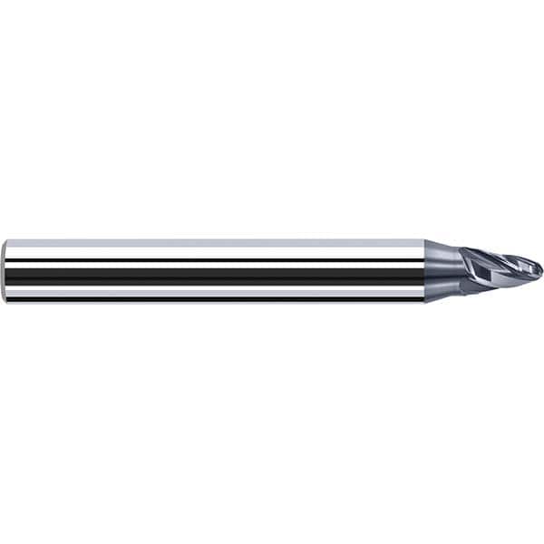 Fraisa - 17.5mm LOC 4 Flute Solid Carbide Circle Segment Taper Form End Mill - Apex Tool & Supply