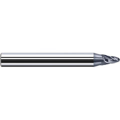 Fraisa - 17.5mm LOC 4 Flute Solid Carbide Circle Segment Taper Form End Mill - Apex Tool & Supply