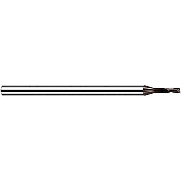 Fraisa - 3mm Diam 2 Flute Solid Carbide 0.2mm Corner Radius End Mill - Apex Tool & Supply
