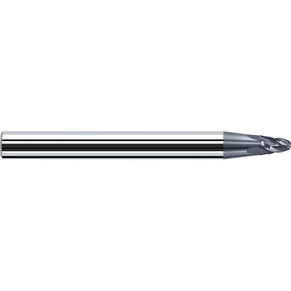 Fraisa - 10mm LOC 4 Flute Solid Carbide Circle Segment Taper Form End Mill - Apex Tool & Supply