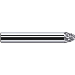 Fraisa - 8 Flute Solid Carbide Circle Segment Taper Form End Mill - Apex Tool & Supply