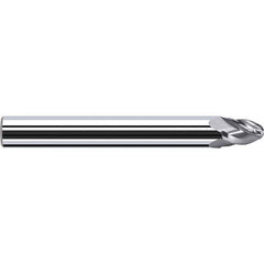 Fraisa - 4 Flute Solid Carbide Circle Segment Taper Form End Mill - Apex Tool & Supply