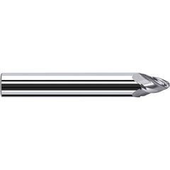 Fraisa - 4 Flute Solid Carbide Circle Segment Taper Form End Mill - Apex Tool & Supply