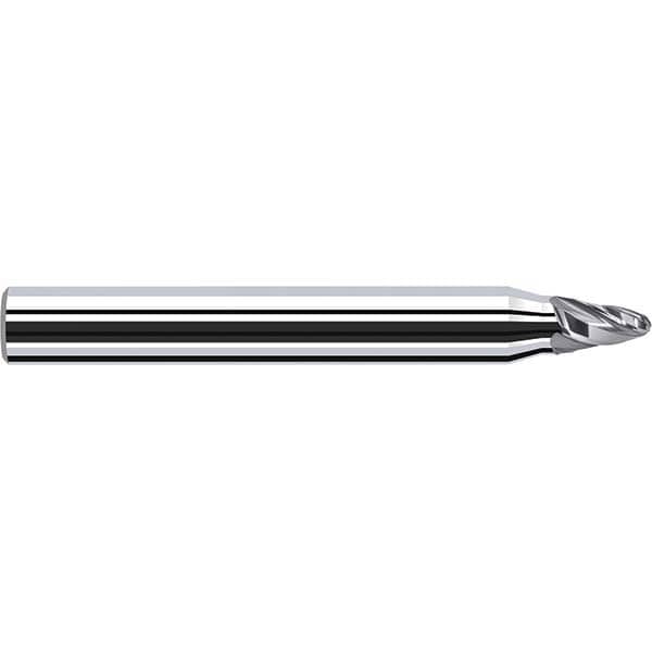 Fraisa - 17.5mm LOC 4 Flute Solid Carbide Circle Segment Taper Form End Mill - Apex Tool & Supply
