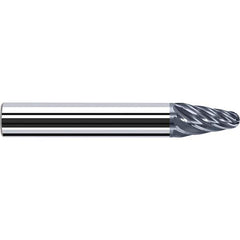 Fraisa - 8 Flute Solid Carbide Circle Segment Taper Form End Mill - Apex Tool & Supply