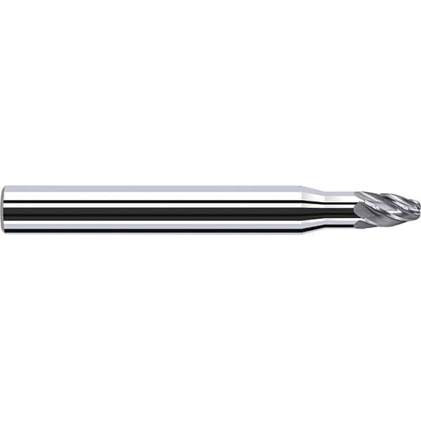 Fraisa - 20mm LOC 6 Flute Solid Carbide Circle Segment Taper Form End Mill - Apex Tool & Supply