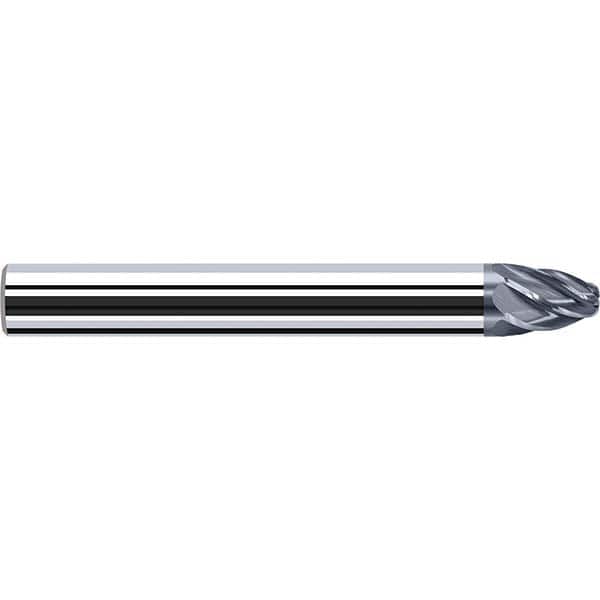 Fraisa - 6 Flute Solid Carbide Circle Segment Taper Form End Mill - Apex Tool & Supply